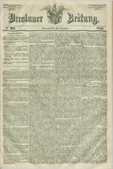 Breslauer Zeitung. 1850, № 262 (21 September)