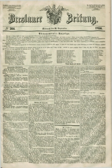 Breslauer Zeitung. 1850, № 266 (25 September) + dod.