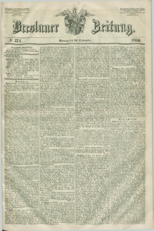 Breslauer Zeitung. 1850, № 271 (30 September)