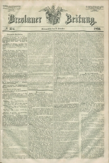 Breslauer Zeitung. 1850, № 274 (3 Oktober)