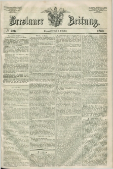 Breslauer Zeitung. 1850, № 276 (5 Oktober)