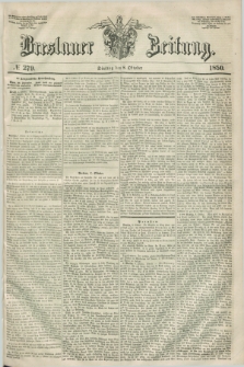Breslauer Zeitung. 1850, № 279 (8 Oktober) + dod.