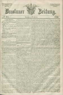Breslauer Zeitung. 1850, № 284 (13 Oktober) + dod.