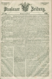 Breslauer Zeitung. 1850, № 285 (14 Oktober)