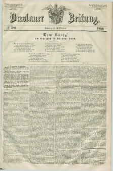 Breslauer Zeitung. 1850, № 286 (15 Oktober) + dod.