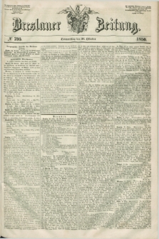 Breslauer Zeitung. 1850, № 295 (24 Oktober)
