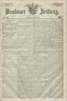 Breslauer Zeitung. 1850, № 307 (5 November) + dod.