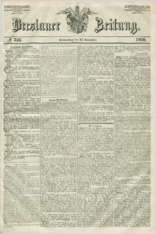 Breslauer Zeitung. 1850, № 323 (21 November)