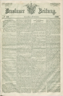 Breslauer Zeitung. 1850, № 330 (28 November)