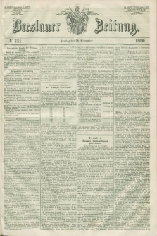 Breslauer Zeitung. 1850, № 331 (29 November) + dod.