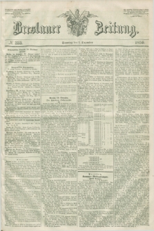 Breslauer Zeitung. 1850, № 333 (1 Dezember) + dod.