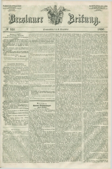 Breslauer Zeitung. 1850, № 337 (5 Dezember)