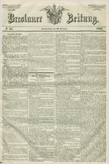 Breslauer Zeitung. 1851, № 51 (20 Februar)