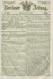 Breslauer Zeitung. 1851, № 207 (28 Juli)