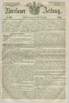 Breslauer Zeitung. 1851, № 238 (28 August)