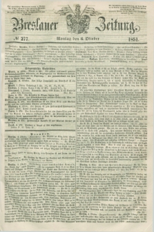 Breslauer Zeitung. 1851, № 277 (6 Oktober)