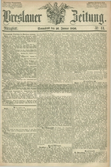 Breslauer Zeitung. 1856, Nr. 44 (26 Januar) - Mittagblatt