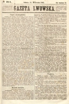 Gazeta Lwowska. 1862, nr 211