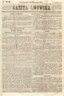 Gazeta Lwowska. 1862, nr 212