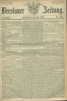 Breslauer Zeitung. 1856, Nr. 346 (26 Juli) - Mittagblatt