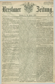 Breslauer Zeitung. 1857, Nr. 30 (19 Januar) - Mittagblatt