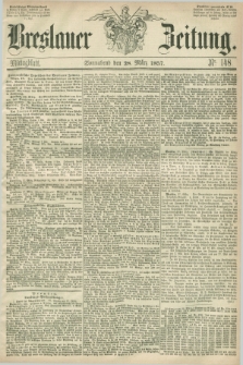 Breslauer Zeitung. 1857, Nr. 148 (28 März) - Mittagblatt