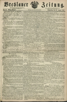 Breslauer Zeitung. 1861, No. 52 (31 Januar) - Mittag-Ausgabe