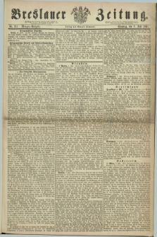 Breslauer Zeitung. 1861, Nr. 311 (7 Juli) - Morgen-Ausgabe + dod.