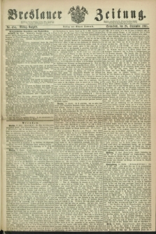 Breslauer Zeitung. 1861, Nr. 454 (28 September) - Mittag-Ausgabe