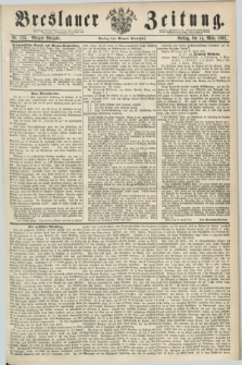 Breslauer Zeitung. 1862, Nr. 123 (14 März) - Morgen-Ausgabe + dod.