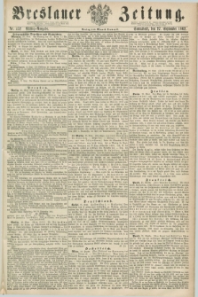 Breslauer Zeitung. 1862, Nr. 452 (27 September) - Mittag-Ausgabe