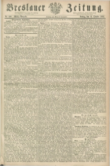 Breslauer Zeitung. 1862, Nr. 486 (17 October) - Mittag-Ausgabe