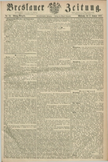 Breslauer Zeitung. Jg.44, Nr. 10 (7 Januar 1863) - Mittag-Ausgabe