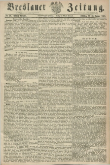 Breslauer Zeitung. Jg.44, Nr. 20 (13 Januar 1863) - Mittag-Ausgabe