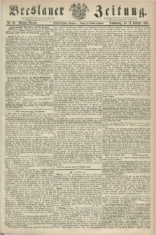 Breslauer Zeitung. Jg.44, Nr. 83 (19 Februar 1863) - Morgen-Ausgabe + dod.