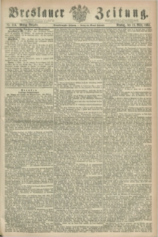 Breslauer Zeitung. Jg.44, Nr. 116 (10 März 1863) - Mittag-Ausgabe