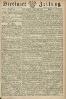 Breslauer Zeitung. Jg.44, Nr. 154 (1 April 1863) - Mittag-Ausgabe
