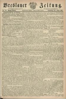 Breslauer Zeitung. Jg.44, Nr. 163 (9 April 1863) - Morgen-Ausgabe + dod.
