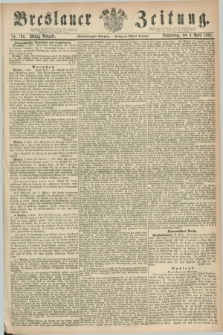 Breslauer Zeitung. Jg.44, Nr. 164 (9 April 1863) - Mittag-Ausgabe