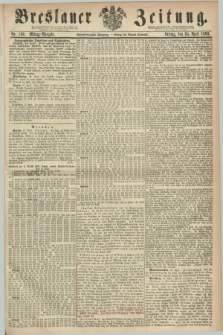 Breslauer Zeitung. Jg.44, Nr. 190 (24 April 1863) - Mittag-Ausgabe