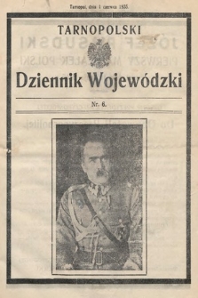 Tarnopolski Dziennik Wojewódzki. 1935, nr 6