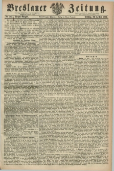 Breslauer Zeitung. Jg.44, Nr. 203 (3 Mai 1863) - Morgen-Ausgabe + dod.