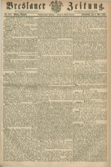 Breslauer Zeitung. Jg.44, Nr. 214 (9 Mai 1863) - Mittag-Ausgabe