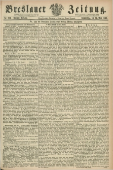 Breslauer Zeitung. Jg.44, Nr. 221 (14 Mai 1863) - Morgen-Ausgabe + dod.