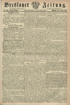 Breslauer Zeitung. Jg.44, Nr. 239 (27 Mai 1863) - Morgen-Ausgabe + dod.