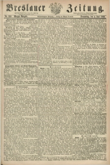 Breslauer Zeitung. Jg.44, Nr. 253 (4 Juni 1863) - Morgen-Ausgabe + dod.