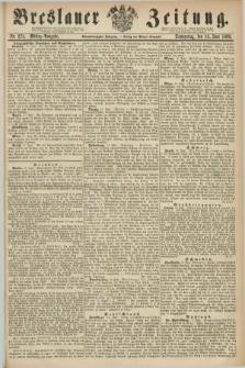 Breslauer Zeitung. Jg.44, Nr. 278 (18 Juni 1863) - Mittag-Ausgabe