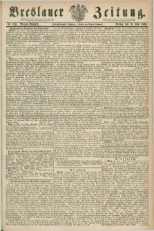 Breslauer Zeitung. Jg.44, Nr. 279 (19 Juni 1863) - Morgen-Ausgabe + dod.
