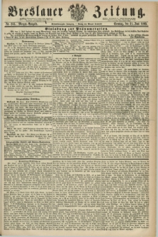 Breslauer Zeitung. Jg.44, Nr. 283 (21 Juni 1863) - Morgen-Ausgabe + dod.