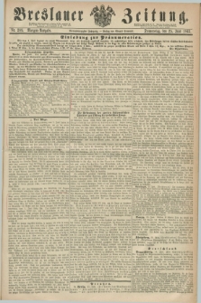 Breslauer Zeitung. Jg.44, Nr. 289 (25 Juni 1863) - Morgen-Ausgabe + dod.